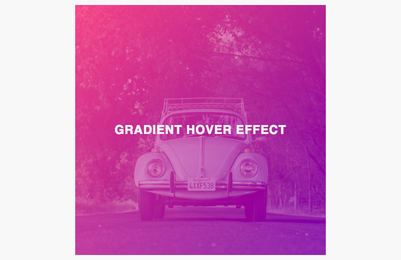 CSS Gradient Hover Effect