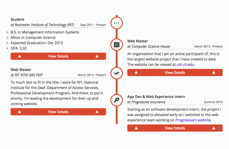 25+ CSS Timeline Examples From CodePen 2018 - Freebie Supply
