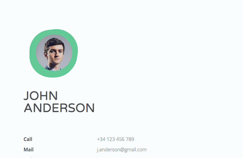 Responsive Resume Template