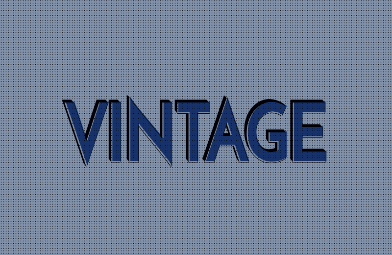 Vintage Text Effect