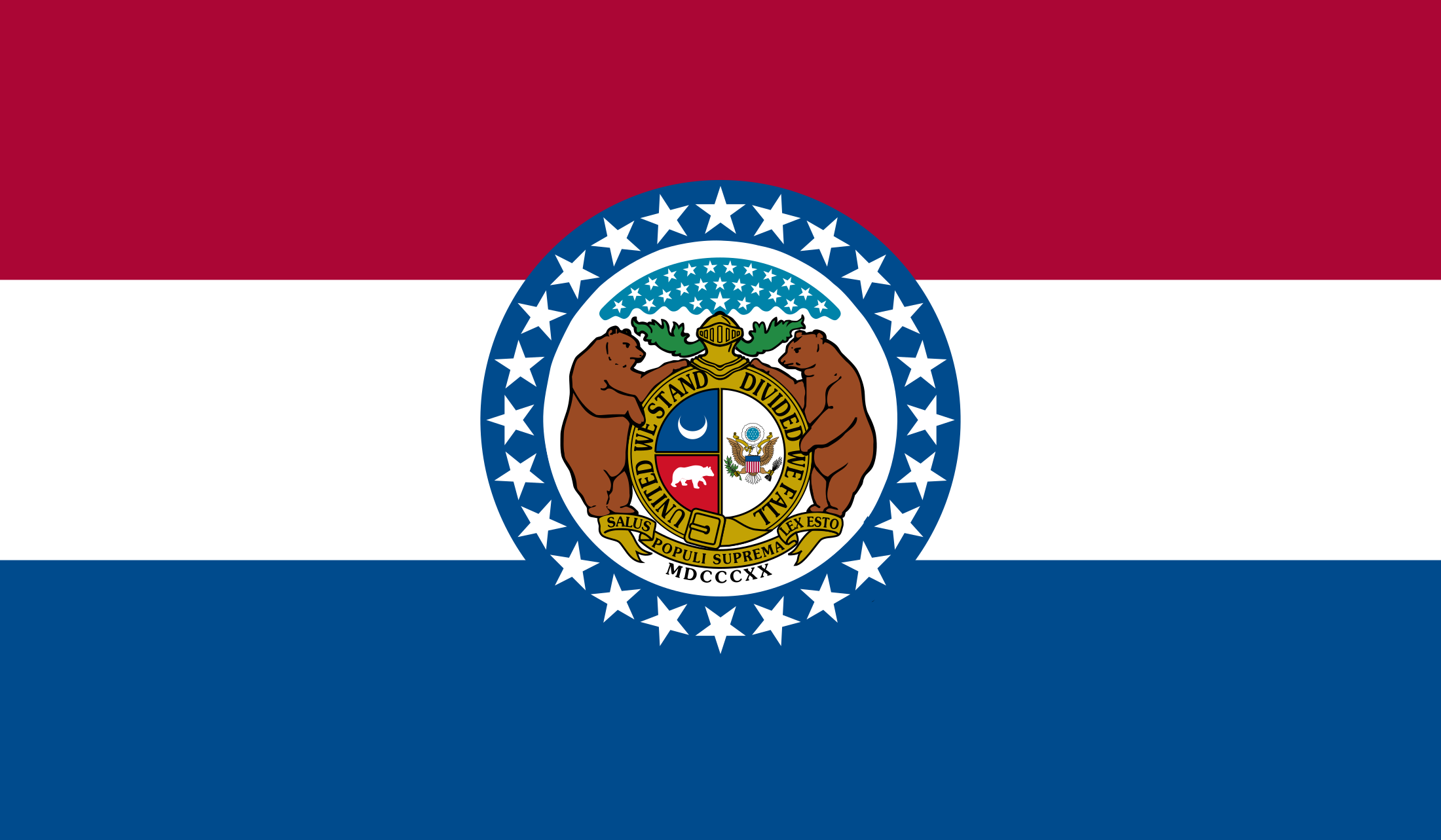 Missouri State Flag PNG