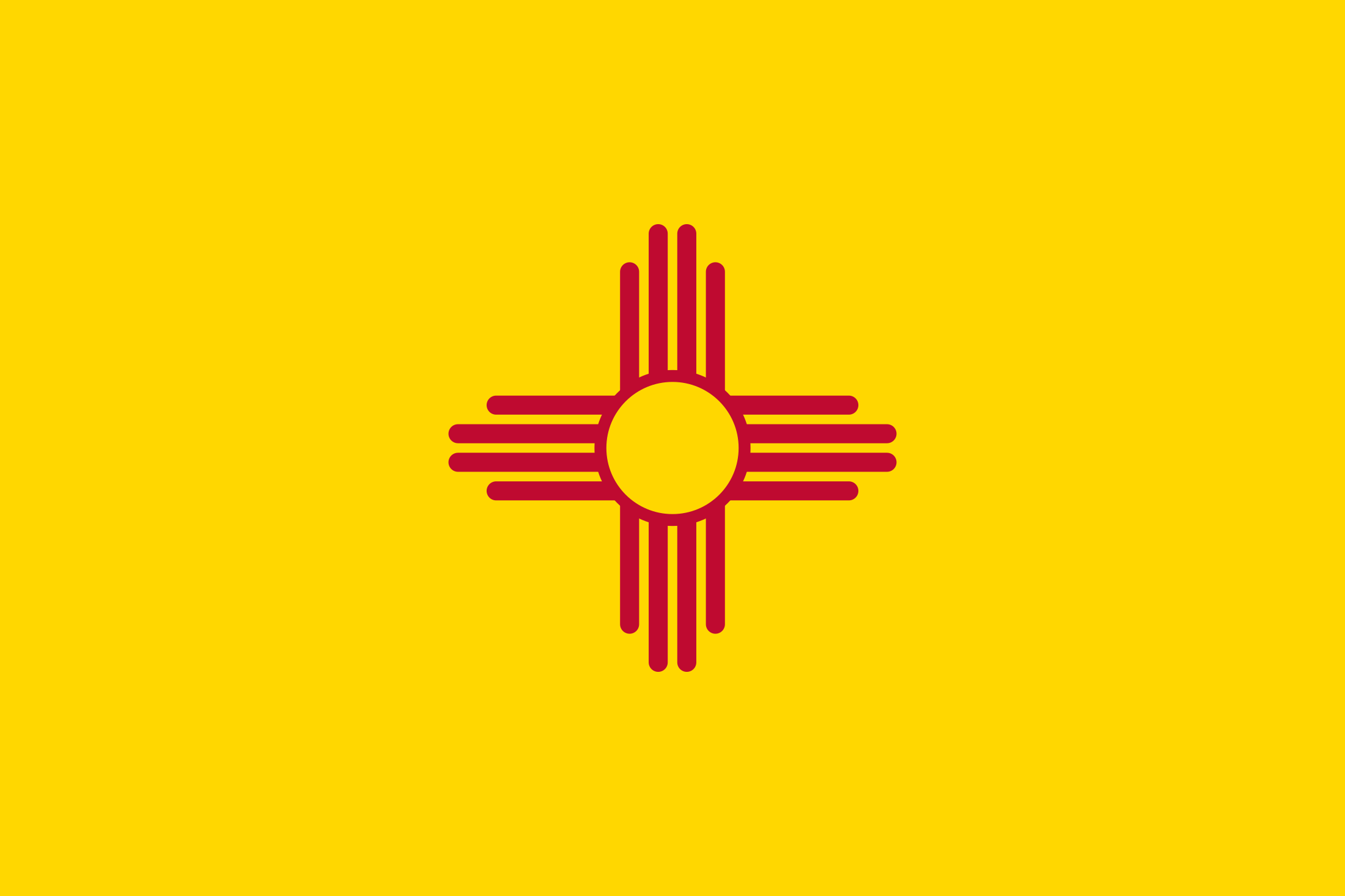 New Mexico State Flag PNG & SVG Vector - Freebie Supply