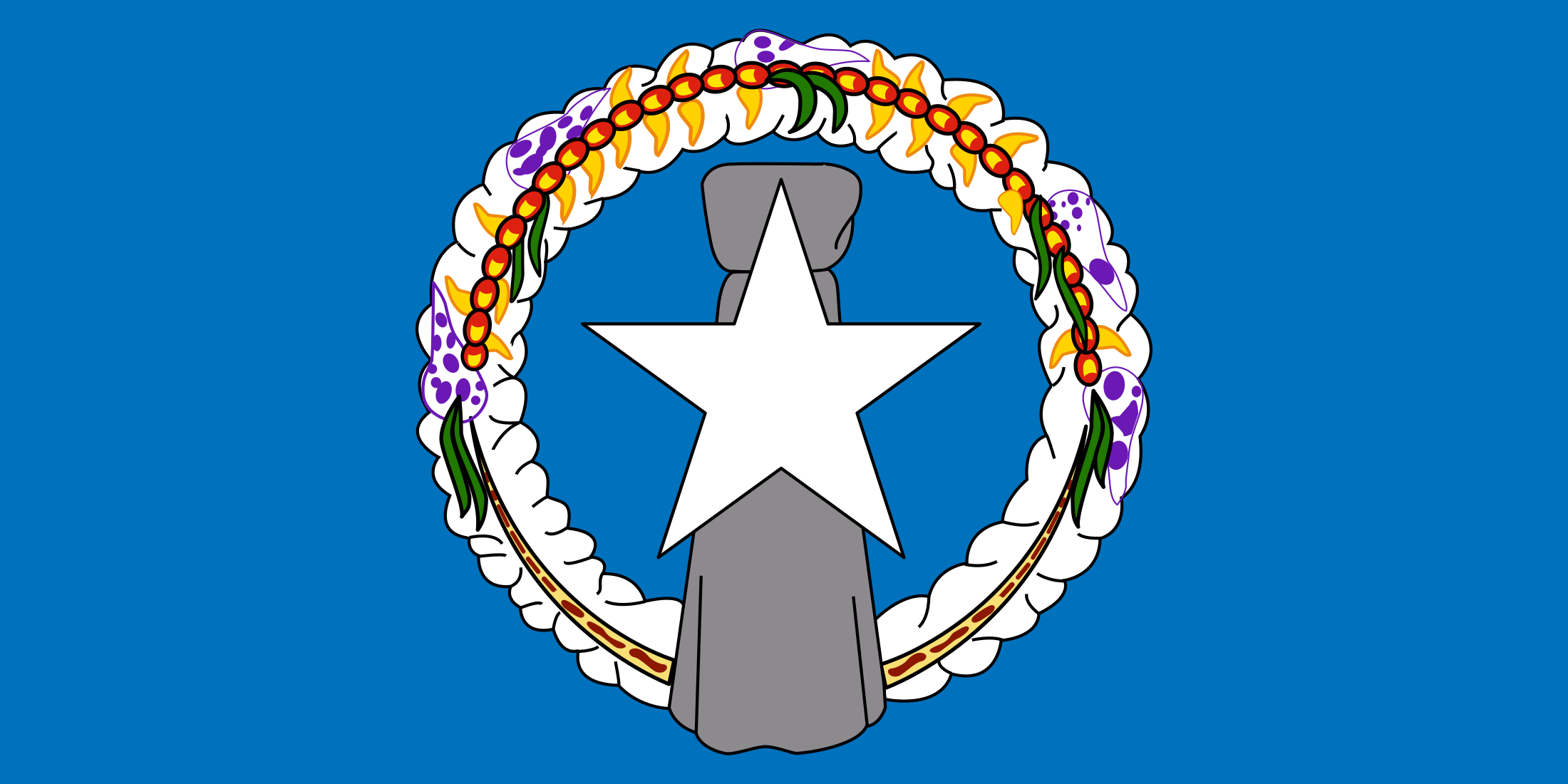 Northern Mariana Islands Flag PNG