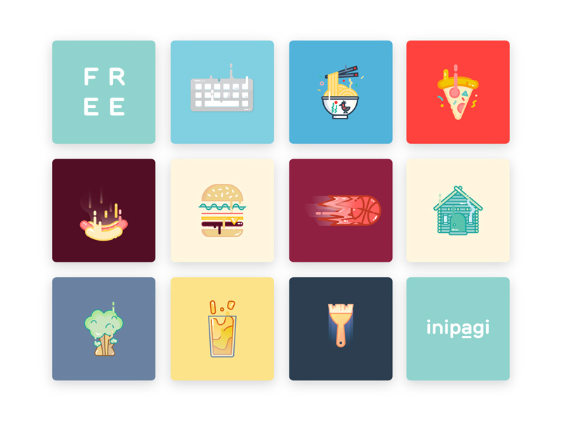 10 Free Vector Illustrations