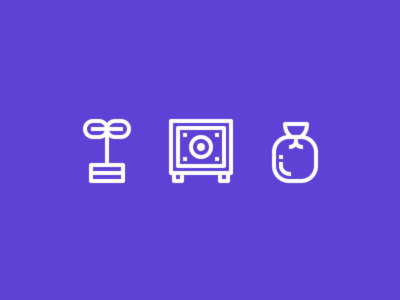 10 Money and Bank Icons