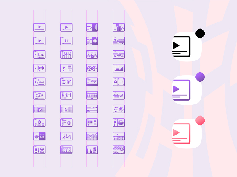 40 Digital Icons - SVG & XAR