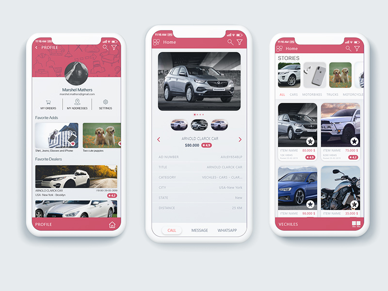 Adobe Xd Shopping App by Heba Zatar