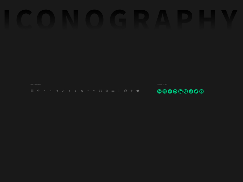 Adobe XD Styleguide Example