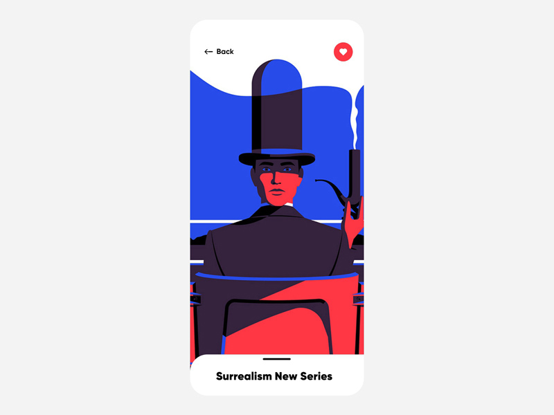 Art Inspiration App UI