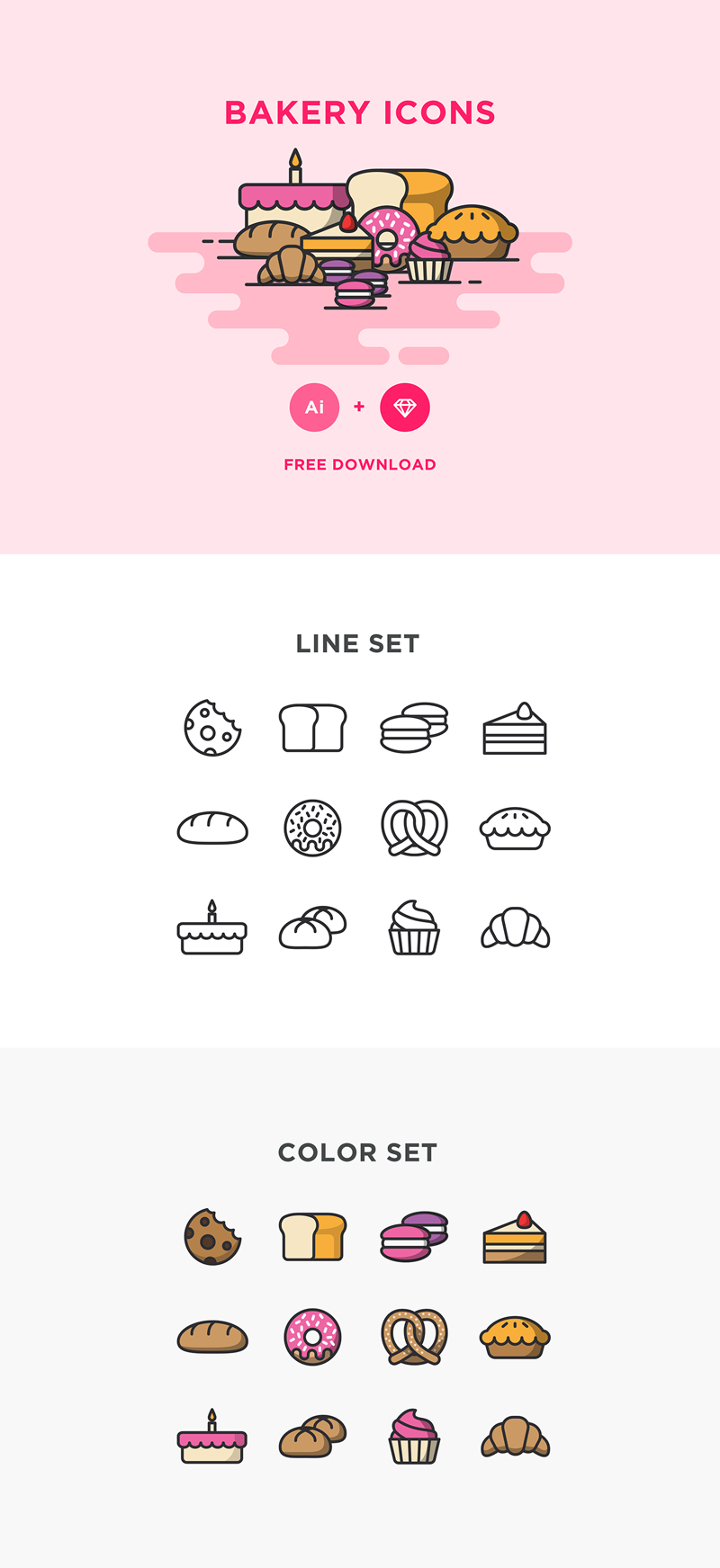 Free Bakery Icons