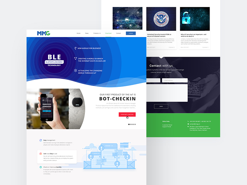 Bot Check-in Home Page - Free Resource