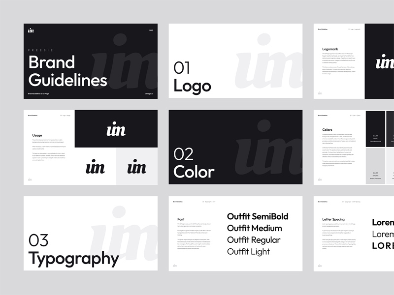 Brand Guidelines Template for Figma