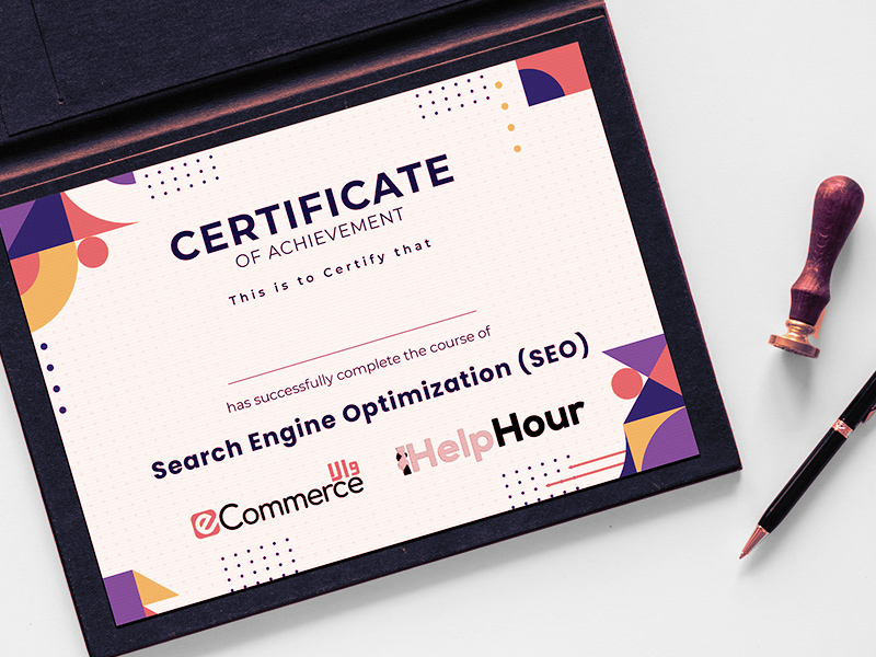 Certificate Mockup PSD