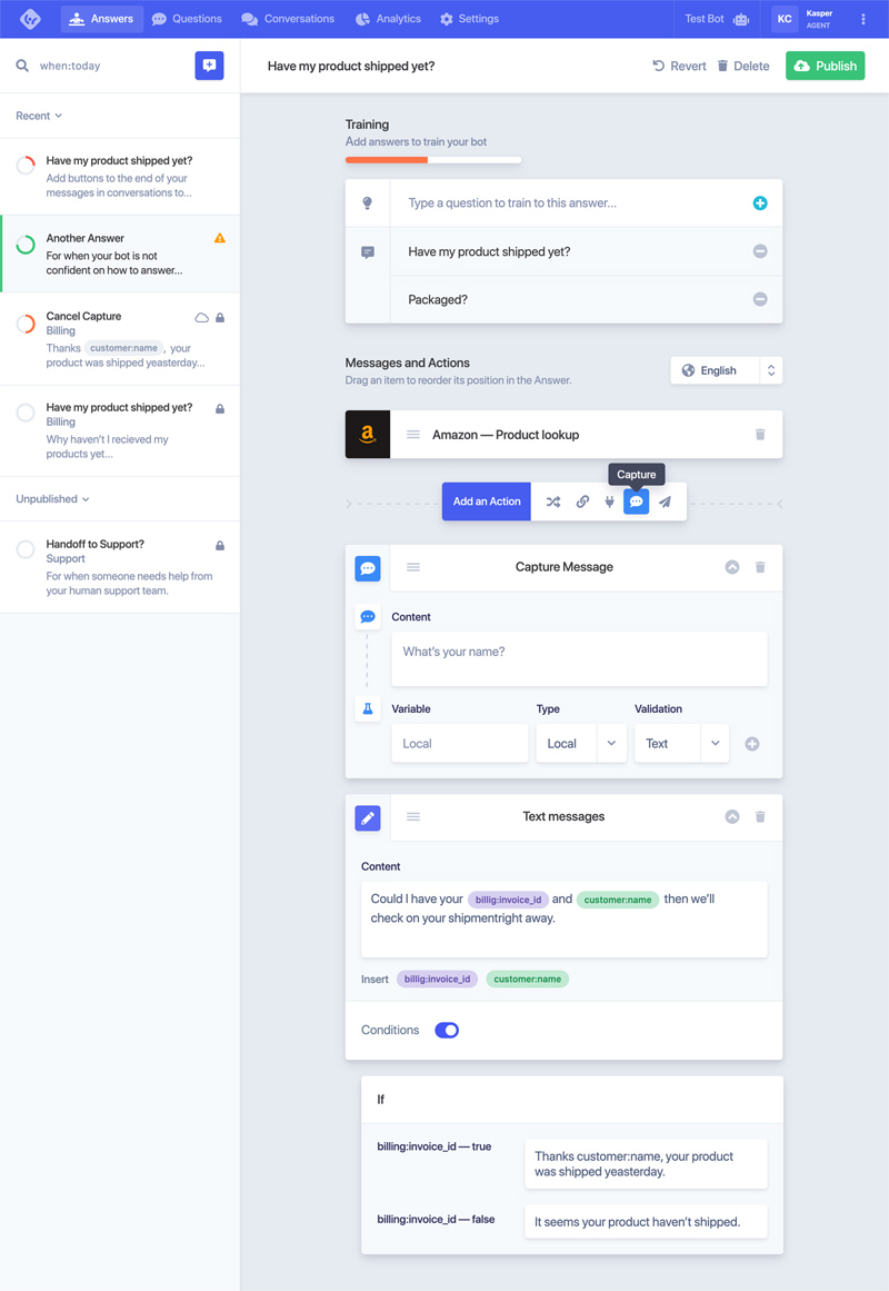 Chatbot XD UI Kit