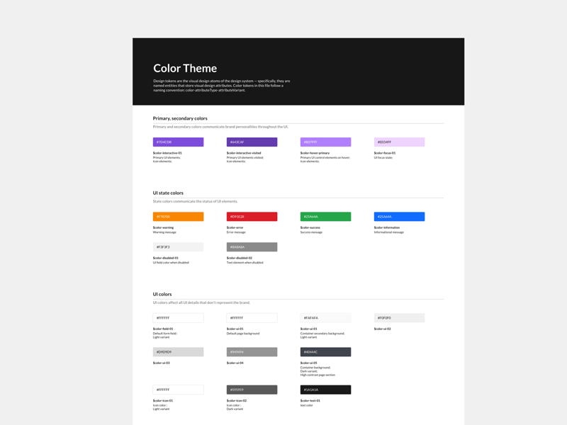 Sketch Color System