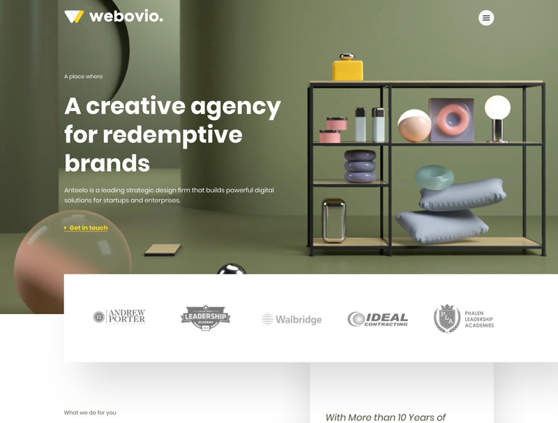 Design Agency Website Template
