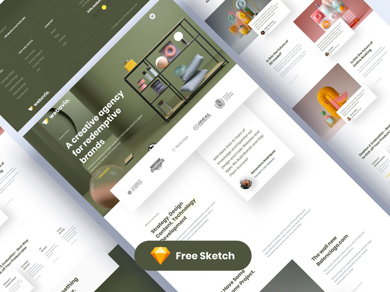 Design Agency Website Template