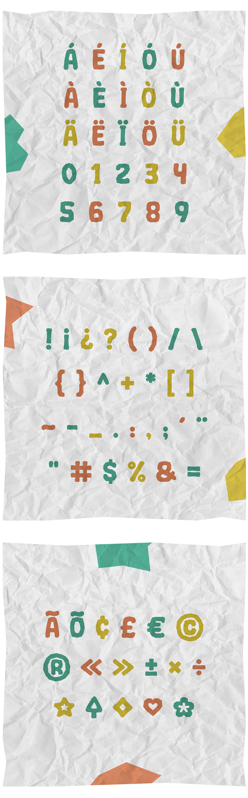 Crumpled Font Preview 3