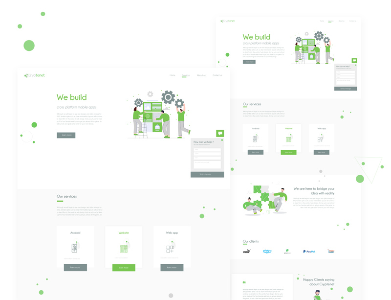 IT Company Website Template