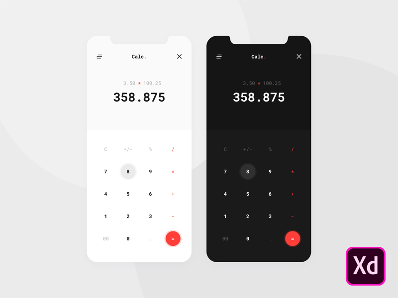 Calculator App Concept