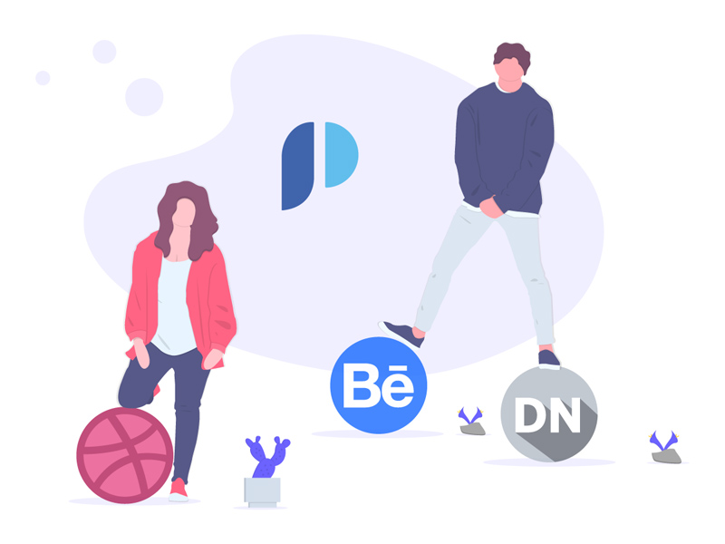 Design Community SVG Illustration