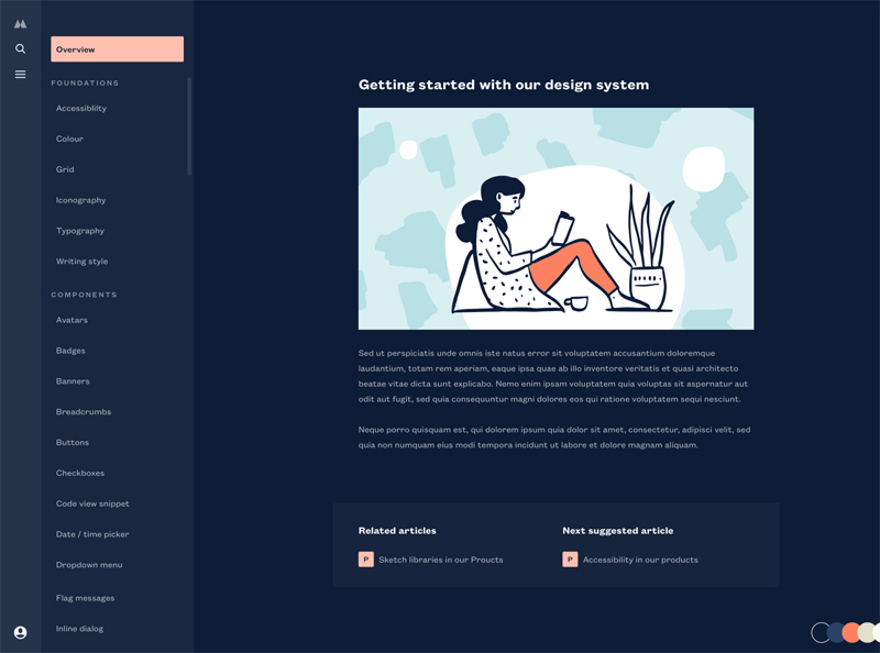 Design System Documentation Website