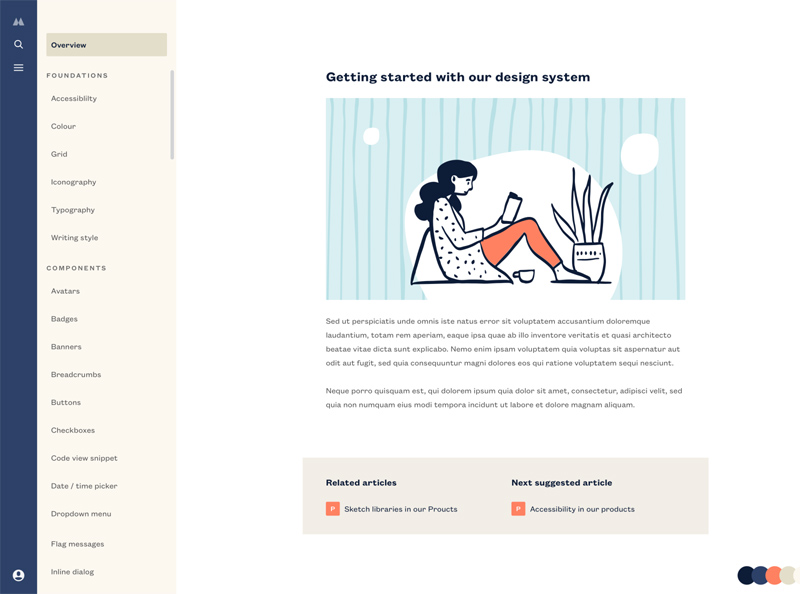Design System Documentation Website