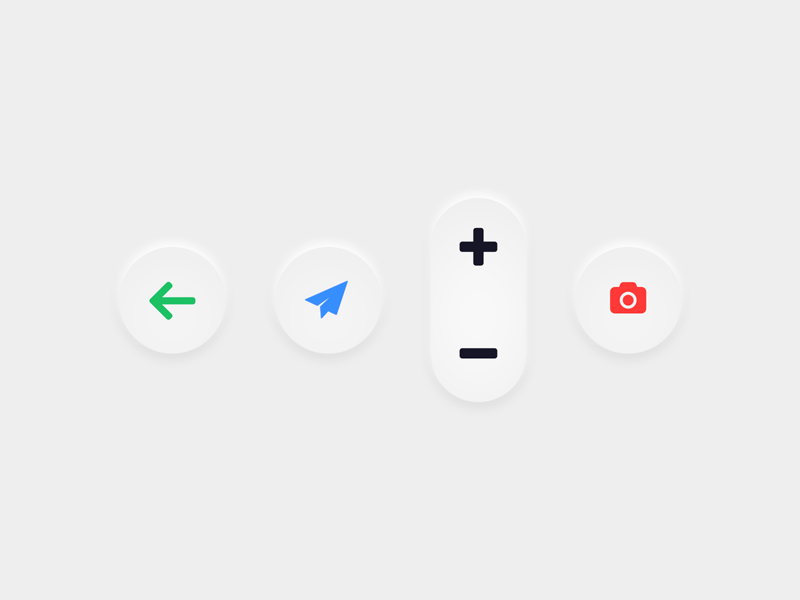 Sketch Embossed UI