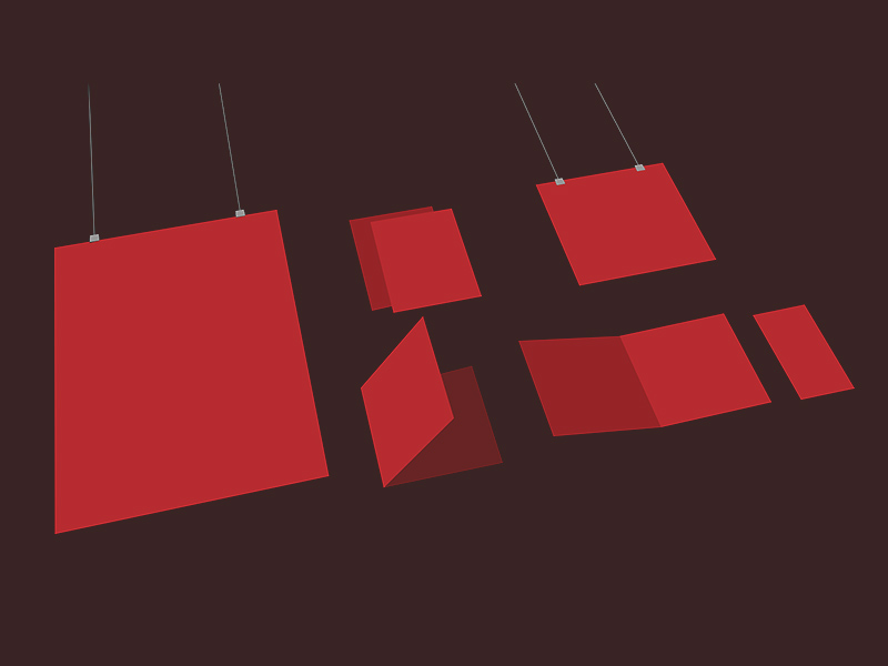 Exhibition Identity Mockup by Katarzyna Ruminska