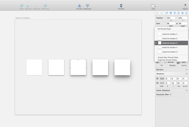 Google Material Shadows Sketch Freebie Freebie Supply