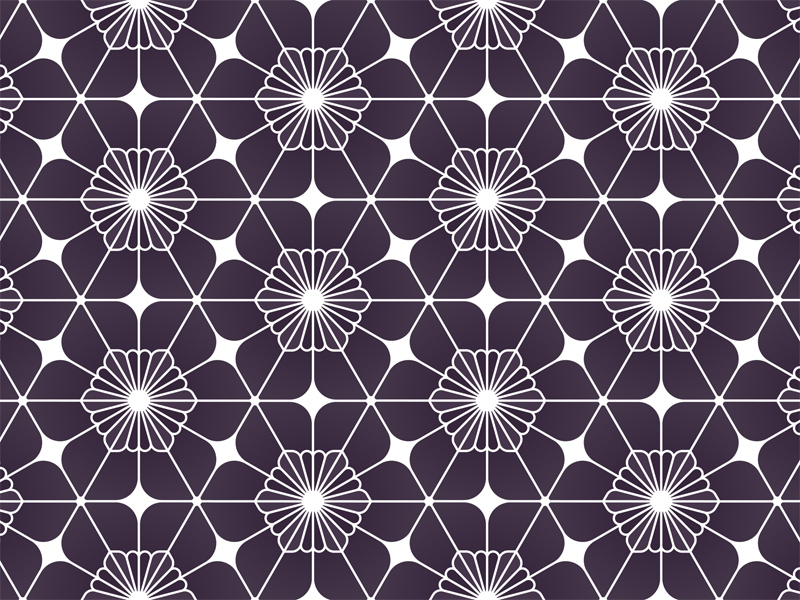 Hexagonal Flower Pattern