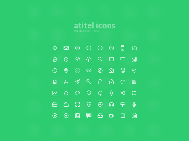 Icon Set - 56 High-Quality Icons