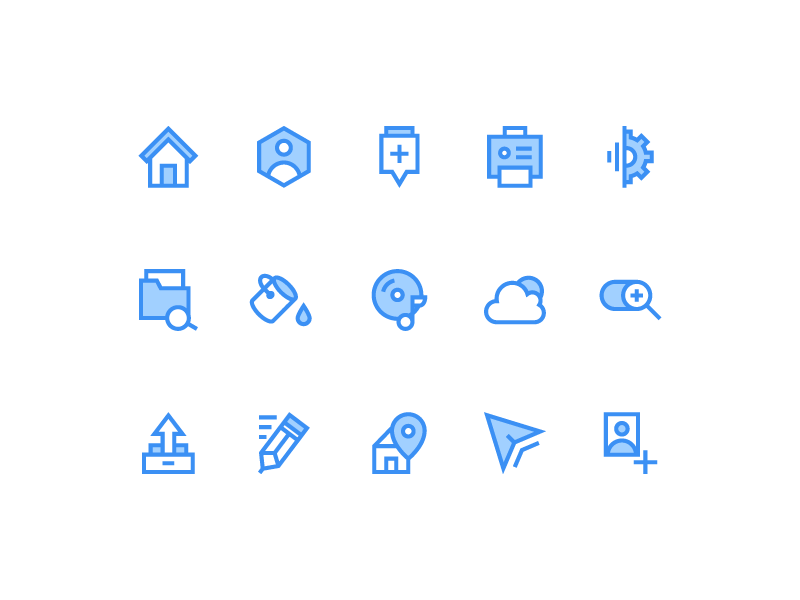 Icons for Web by Pavel Kozlov