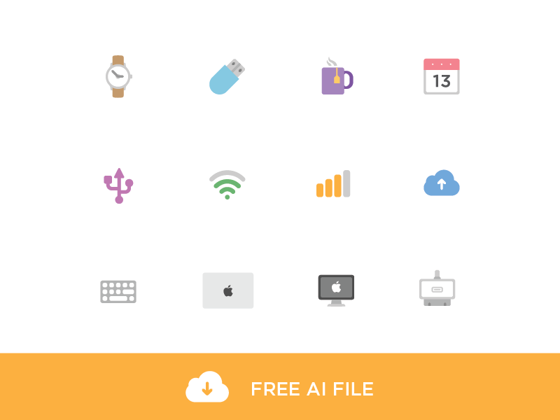 Vector Icons Freebie