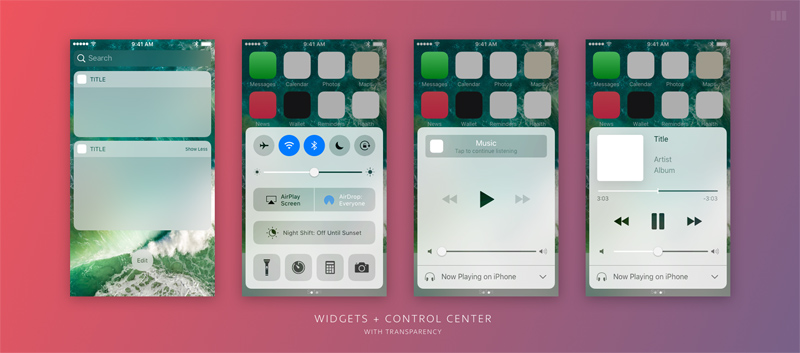 iOS 10 UI Kit for Sketch