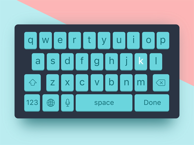 Keyboard Concept - Sketch Freebie