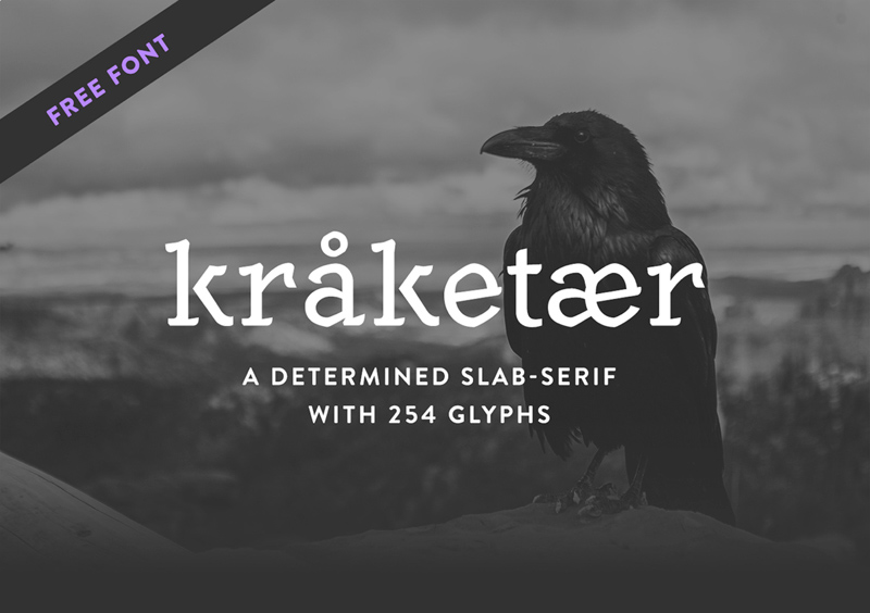 Kraketaer Font - Free Typeface Preview 1