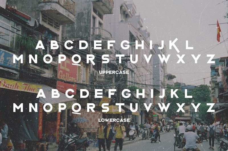 l'Hanoienne Typeface - Free Font