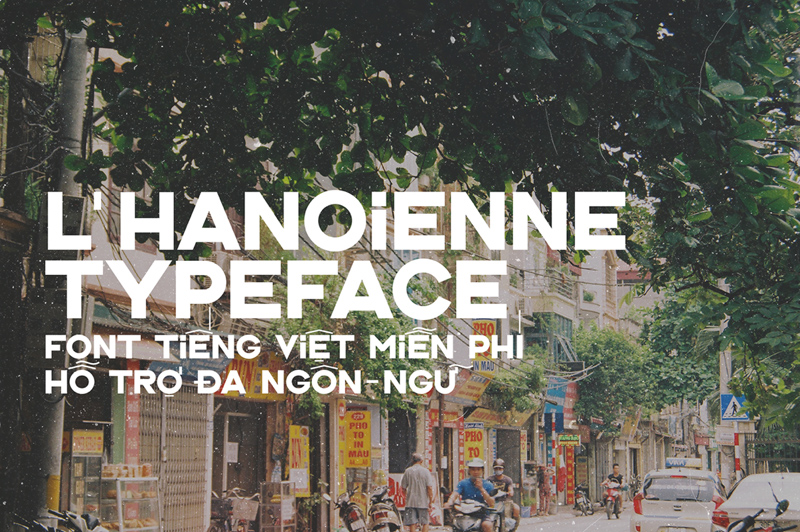 l'Hanoienne Typeface - Free Font