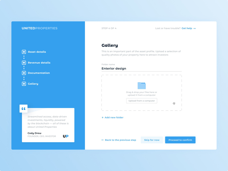 Real Estate Investing Platform Listing Page - Freebie Supply