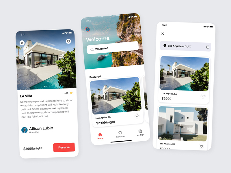Travel App UI Kit (LUXTRVL)