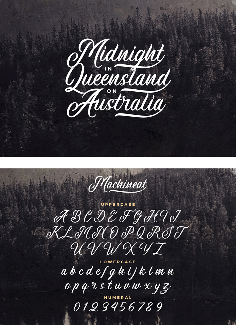 Machineat Font Preview 1
