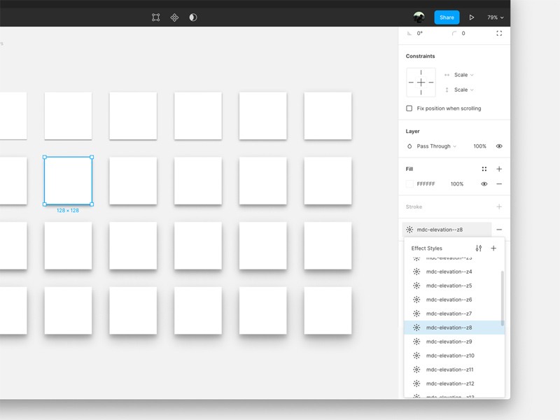 Material Design Elevation Shadows Pack by Tom Lau - Freebie Supply