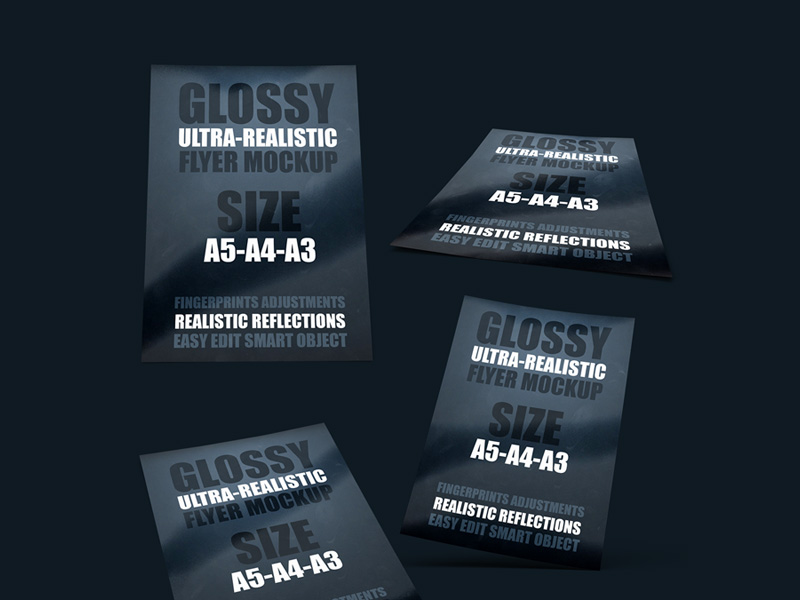 movie flyer mockup free psd freebie supply movie flyer psd