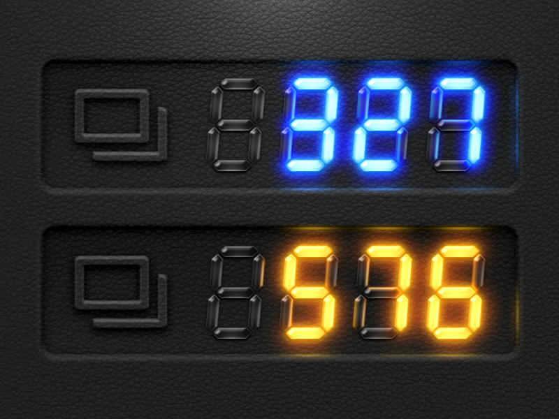 Neon Text Effect for Sketch