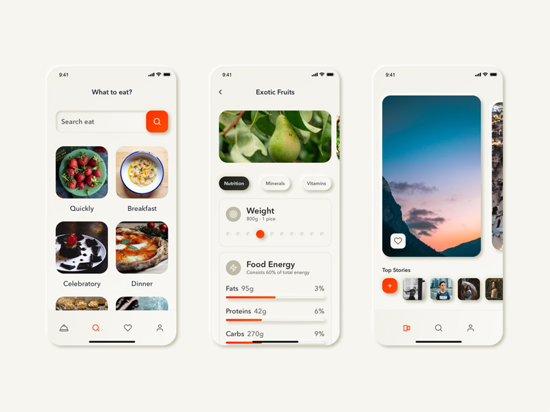 Neumorphic UI Kit for Sketch