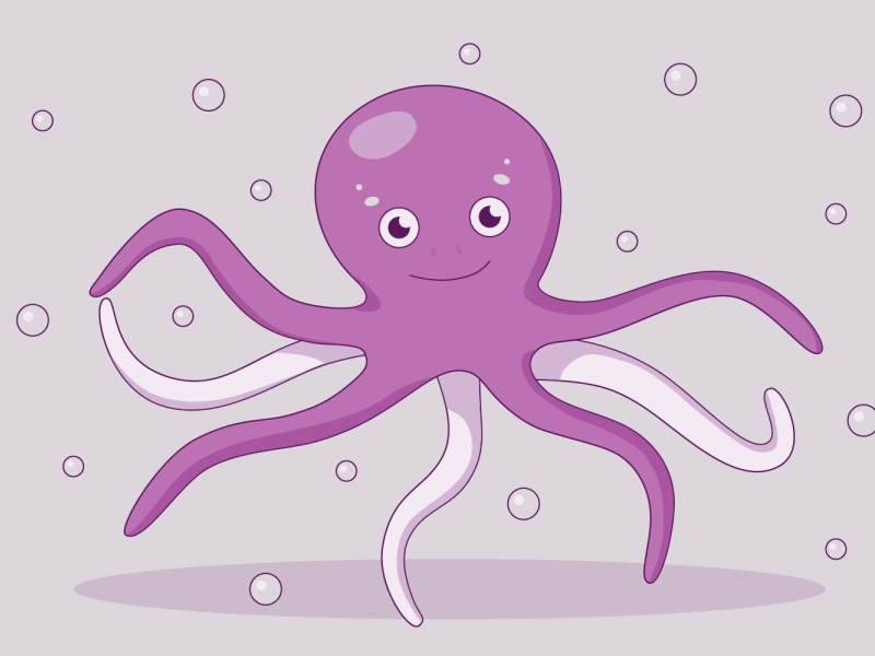 Octopus Vector Illustration
