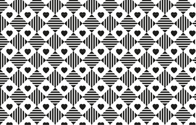 Heart Vector Pattern