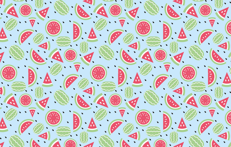 Fruits Vector Pattern