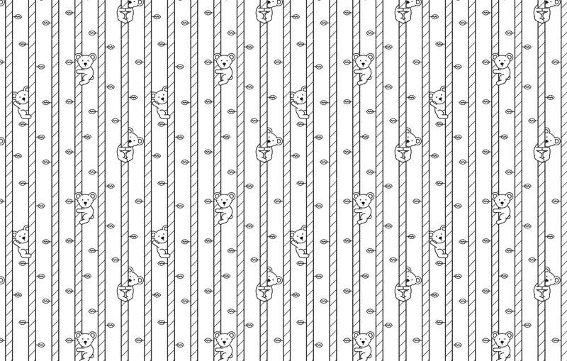 Koala Vector Pattern